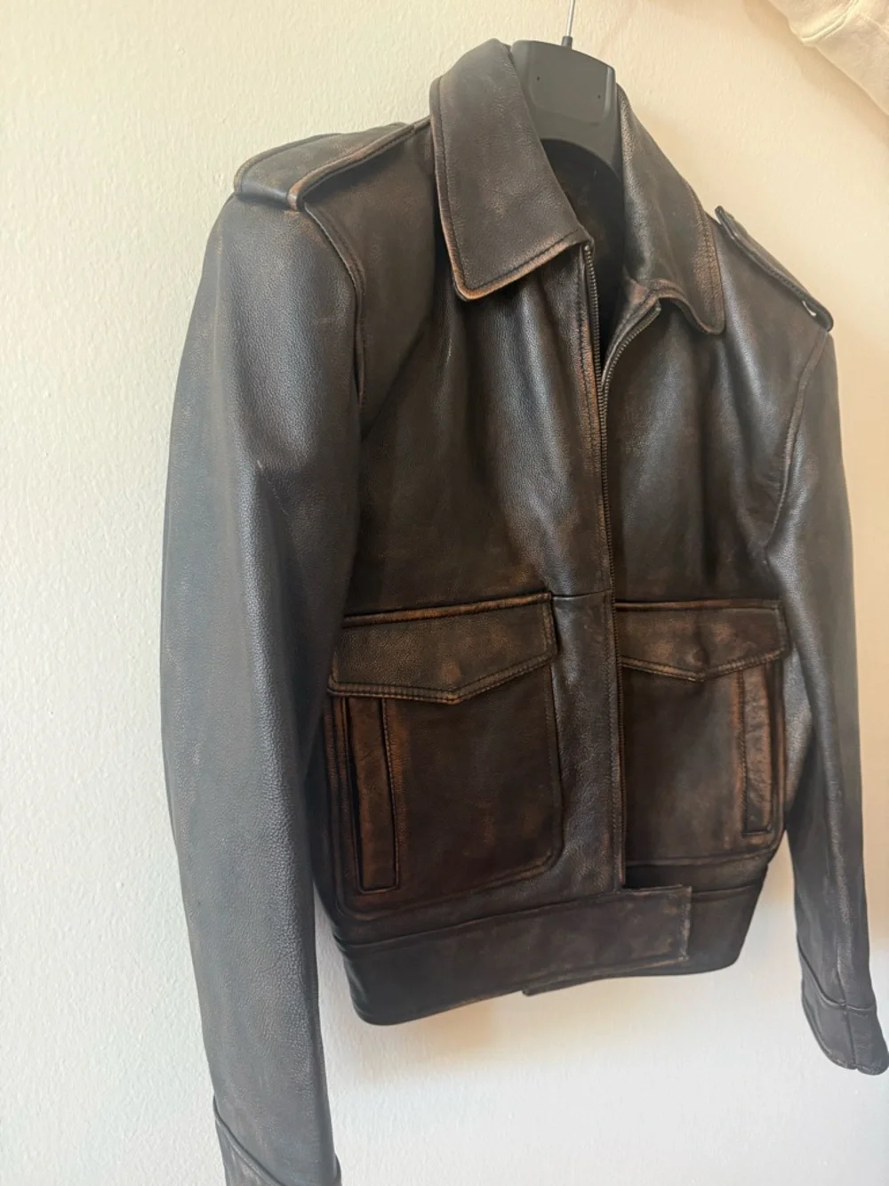 Mango Leather jacket sold out - Picture 6 of 9
